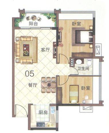 金艾陶家裝：佛山大瀝碧桂園華府86㎡現代簡約裝修效果鑒賞