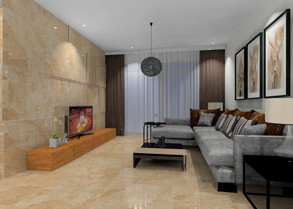 金艾陶家裝：佛山燈湖華府90㎡現代簡約裝修效果鑒賞