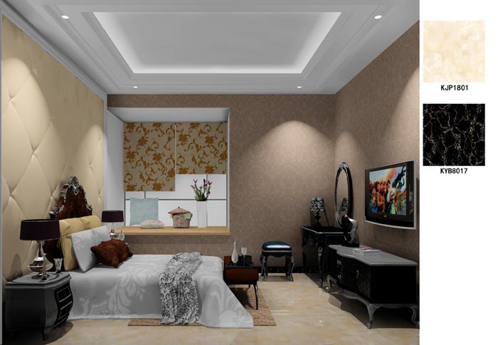 金艾陶家裝：東莞南城麗水佳園75㎡簡歐風格裝修鑒賞