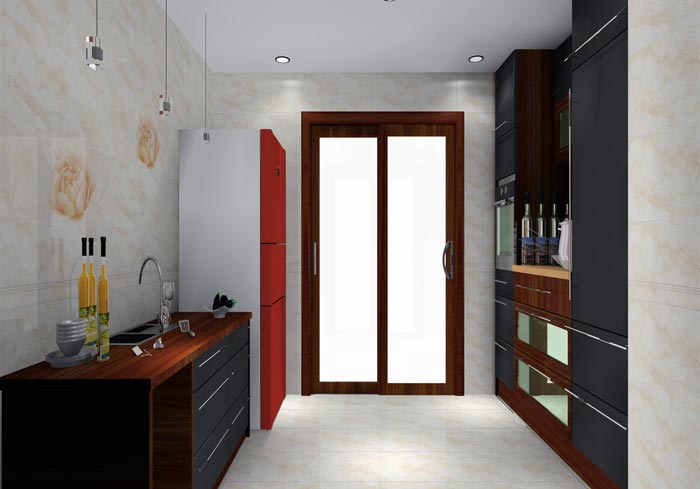 金艾陶家裝：井岡山和諧家園安置小區(qū)130㎡中式風(fēng)格裝修鑒賞