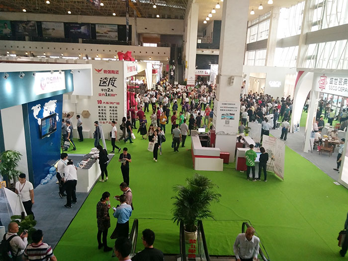 金艾陶瓷磚與特斯拉同行,相約第28屆陶博會