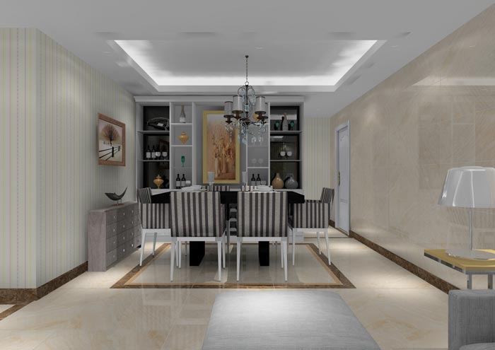 金艾陶家裝:佛山獅山上林苑91㎡簡約風格裝修鑒賞