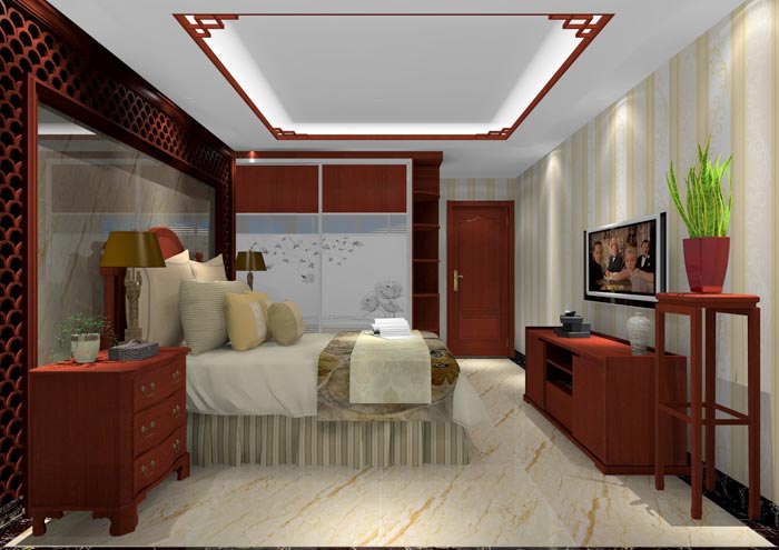 金艾陶家裝:佛山佛山容桂頤澳花園112㎡的中式風格裝修鑒賞