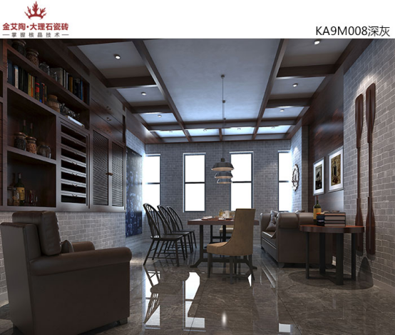  金艾陶9面通體大理石瓷磚  由內(nèi)而外的完美升級(jí)-越裸越美 