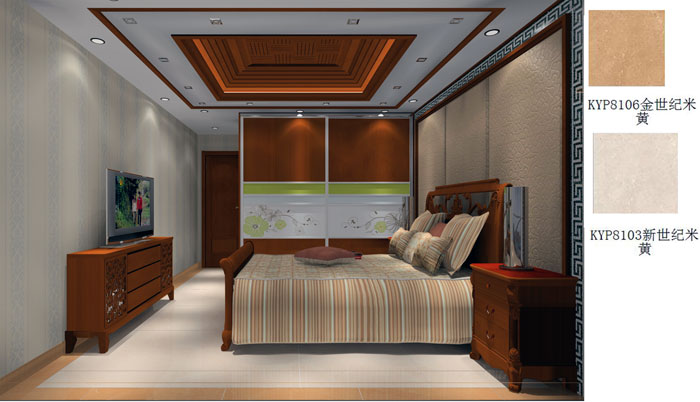 金艾陶家裝：佛山禪城怡翠晉盛花園132㎡的中式風(fēng)格裝修鑒賞