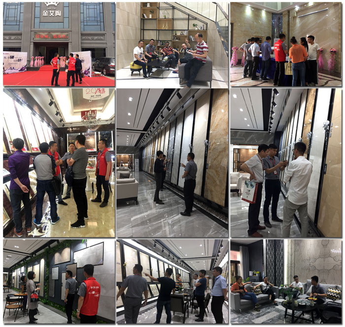 金艾陶瓷拋磚，很硬也很色，亮相2017春季陶博會(huì)