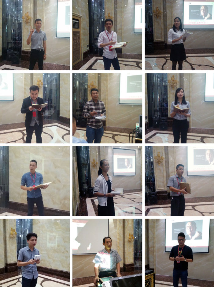 2017年11月2日晚，生命不息，學(xué)習(xí)不止金艾陶法定學(xué)習(xí)日，11月全公司人員學(xué)習(xí)會圓滿結(jié)束，一起分享《干法》，樂于工作，開心生活，即使在苦難中，只要拼命工作，就能帶來不可思議的好運(yùn)。過好每一天，就是成功之道！